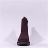 Rieker Gusset Ankle Boot With Side Zip - Mulberry